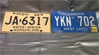 Michigan Licenses Plates