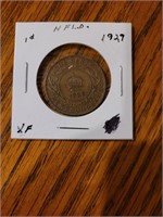 Newfoundland one cent coin