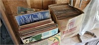 2 Boxes of Old Record Album's LP's