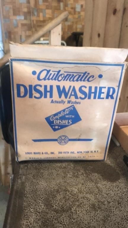 Marx automatic dishwasher  in box