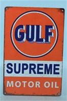 Gulf Metal Sign