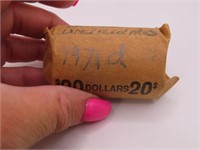 Roll (20) 1971d Eisenhower BU Dollar Coins