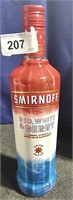 750 ml Smirnoff Red, White & Berry Vodka     Must