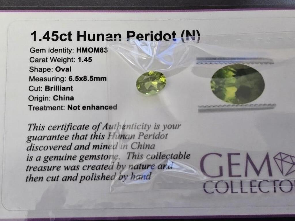 1.45ct Hunan Peridot