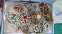 Vintage costume jewelry lot