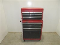 HOMAK Rolling Metal Toolbox