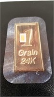 1 Grain of 24K Gold