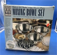 Heavy Duty Stainless Steel Mixing Bowl Set