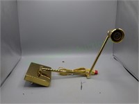 L.A. Concepts modular design brass swing arm lamp