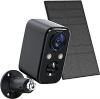FOAOOD Outdoor Surveillance Camera Battery Solar