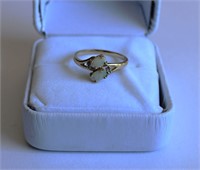14 K Gold Opal Ring size 6