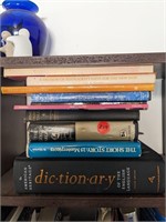 Dictionary and baby books (Main room)