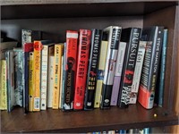 Assortment of fiction books (Main room)