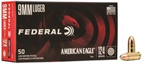 Federal AE9AP American Eagle Handgun 9mm Luger 124