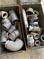 metal piping and pipe adapters