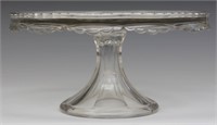 EAPG Glass Cake Stand