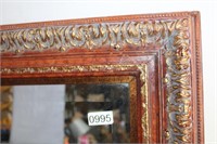 Ornate Bevelled Glass Mirror