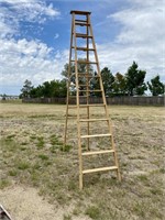Huge 11'10" x 31 in A Frame Ladder