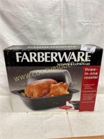 Farberware nonstick three-in-one roaster