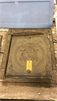 Decorative fireplace cover