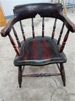 Vintage Masonic Chair