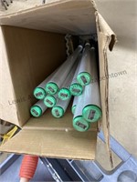 Fluorescent tube lights appeared to be new