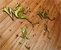 Metal Frog Wall Art
