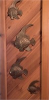 Brass Wall Hanging Fish