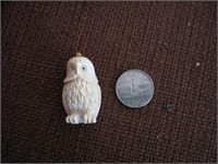 Bone? Owl figurine