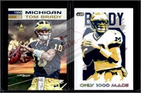 Tom Brady 1999 Michigan rookie card