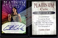 Caitlin Clark Platinum Cuts facsimile auto
