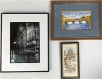 3 Artworks of Florence Italy