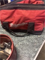 Milwaukee tool bag with hardware