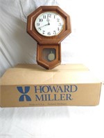 Howard Miller battery operated wall clock model