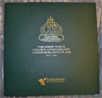 50yr  Metal Collectors Plate Snow White Ltd Ed.