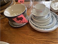 Various Decorative Dinner Dishes
