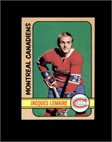 1972 Topps #25 Jacques Lemaire VG to VG-EX+