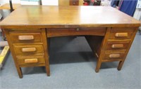 antique oak desk