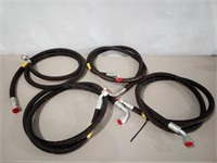 4 Hydraulic Hoses