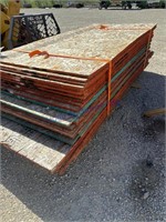 1 PALLET--PLYWOOD 4X8 FT & 4X10 FT, APPROX 41 PC,
