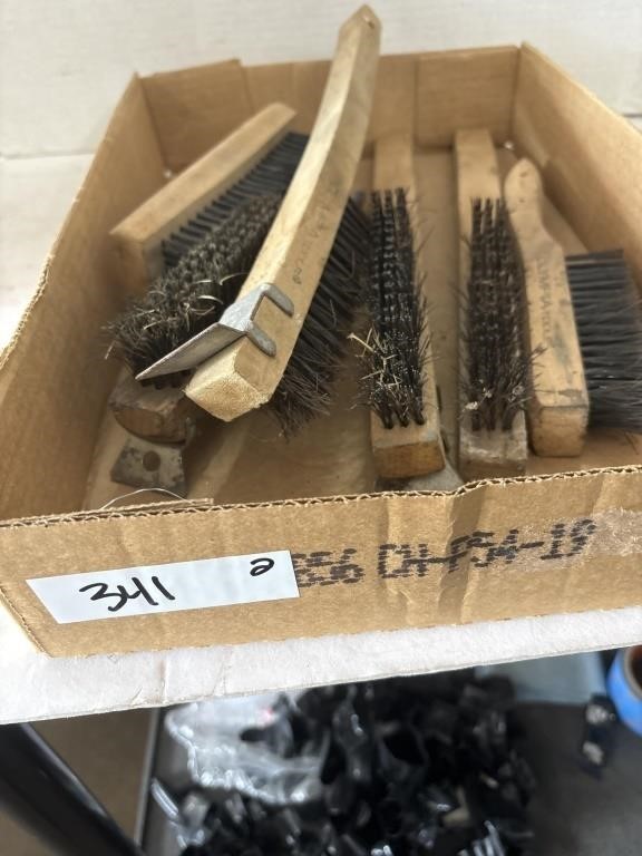 Flat of Wire Brushes
