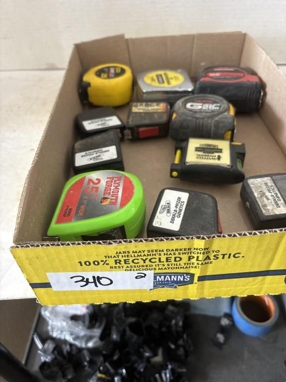 Flat of Tape Measures