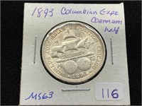 1893 Columbian Expo Commemorative Half Dollar