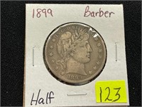 1899 Barber Half Dollar