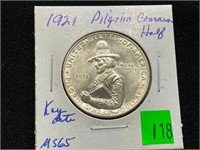 1921 Pilgrim Commemorative Half Dollar