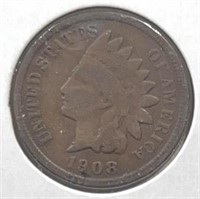 1908S Indian Cent