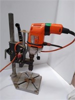 Drill Press with Black & Decker Drill