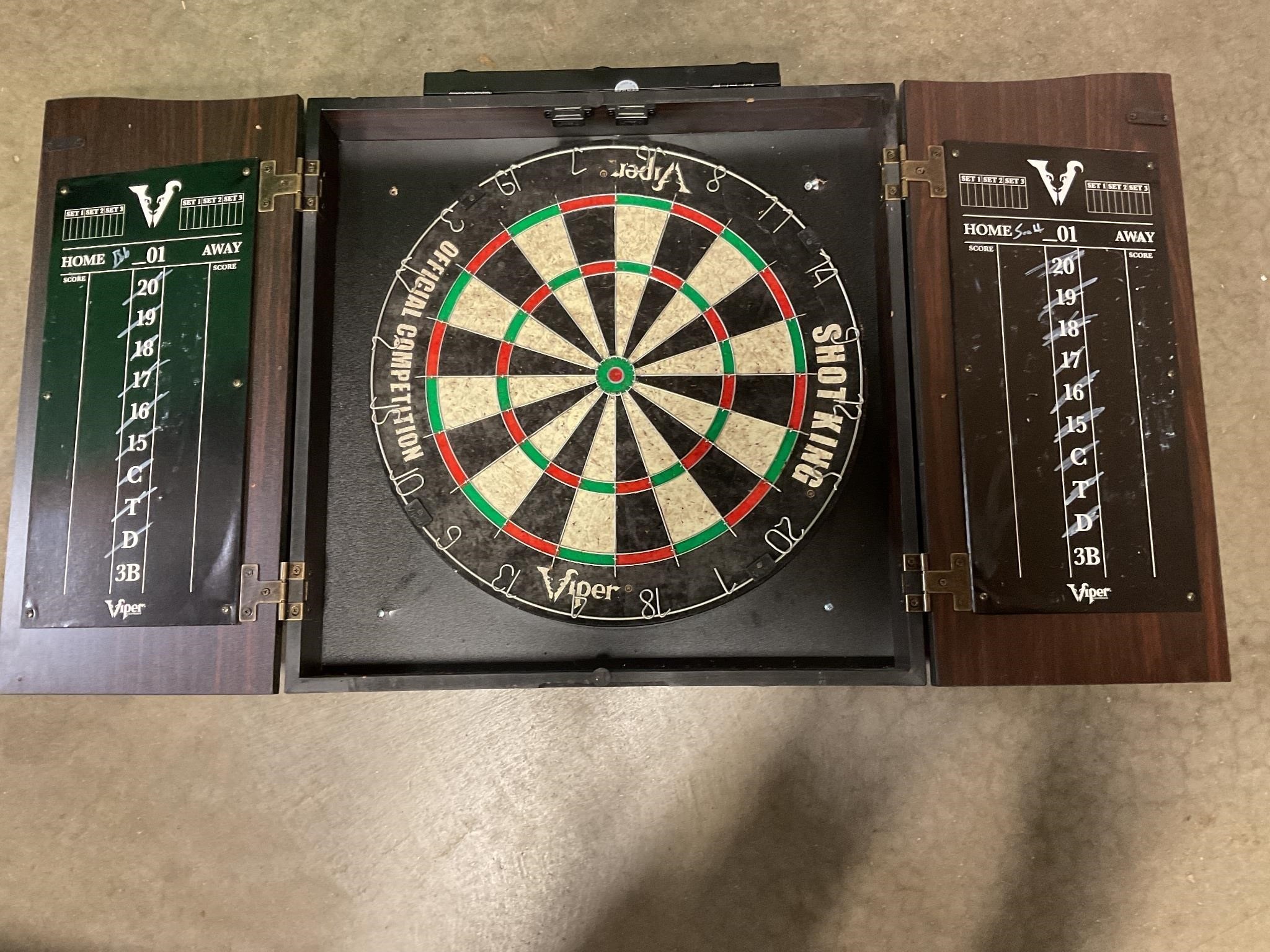 Dart board