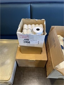 1 LOT (3) BOXES ASST SIZE THERMAL PAPER AND