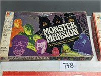 1981 Monster Mansion Board Game